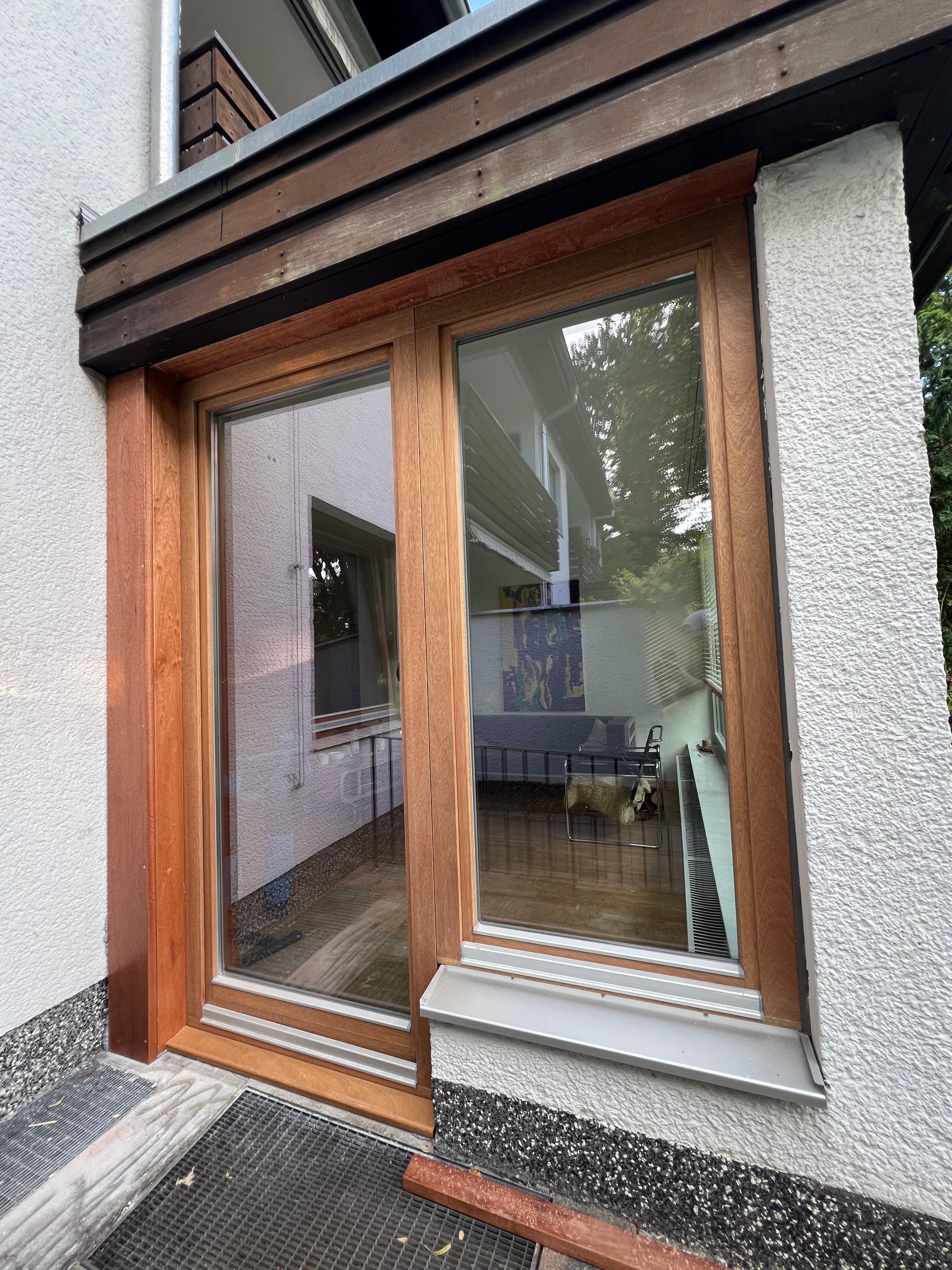 Holzfenster in Berliner Altbau